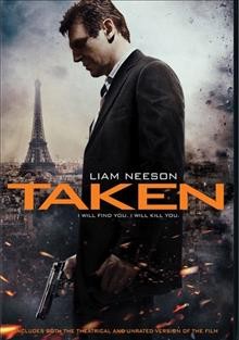 Taken [videorecording] / Twentieth Century Fox presents a Europacorp, M6 Films and Grive Productions co-production with the participation of Canal+, M6 and  TPS Star, a film by Pierre Morel ; produced by Luc Besson ; written by Luc Besson & Robert Mark Kamen ; directed by Pierre Morel.