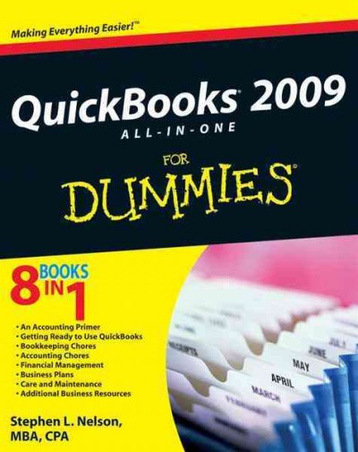QuickBooks 2009 all-in-one for dummies [electronic resource] / by Stephen L. Nelson.