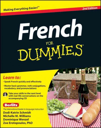 French for Dummies  / by Dodi-Katrin Schmidt ... [et al.]. Softcover + CD