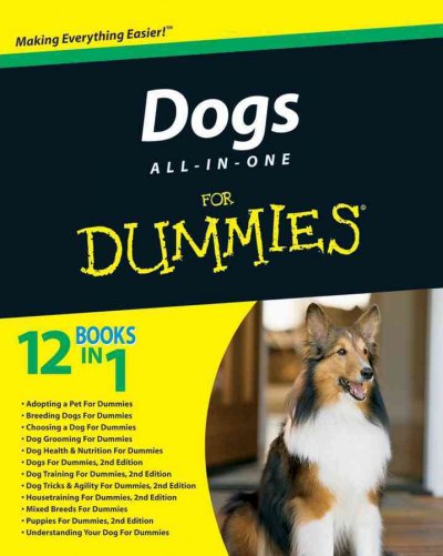 Dogs All-In-One For Dummies Book{BK}