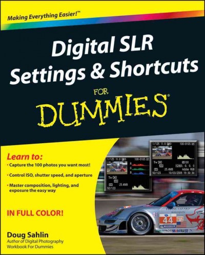 Digital SLR Settings & Shortcuts For Dummies Soft Cover{SC}