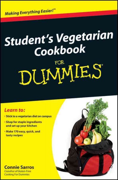 Student's Vegetarian Cookbook for Dummies Soft Cover{SC}
