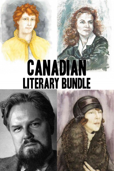 Canadian Literary Bundle [electronic resource] : Susanna Moodie / Gabrielle Roy / Robertson Davies / Mazo de la Roche.